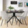 Audna 4 - Person Pedestal Dining Set
