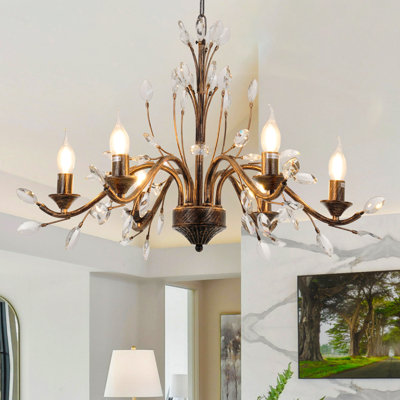 Daraich 6 - Light Dimmable Classic / Traditional Chandelier