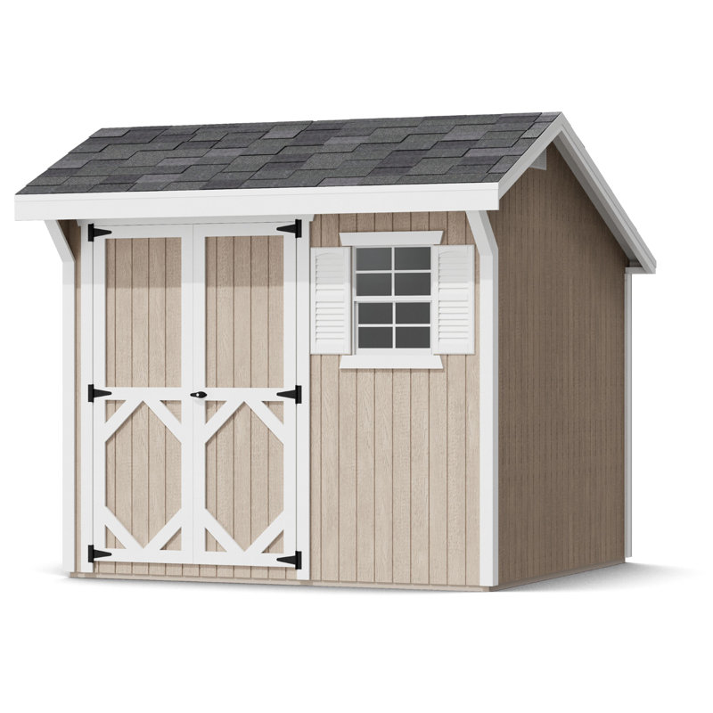 Classic Storage Shed, 8' x 8', Yes