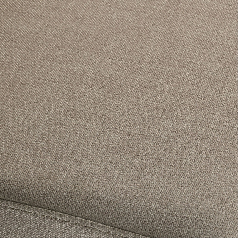 Banc rembourré à têtes de clou