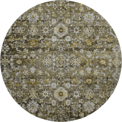 Premium Machine Washable Cerrito Mocha Rug