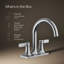 Venza Centerset Bathroom Sink Faucet 1.2 GPM-750878669