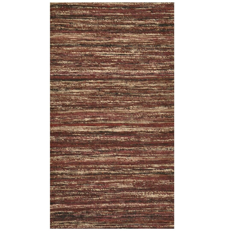 Tapis chenille à tissage plat