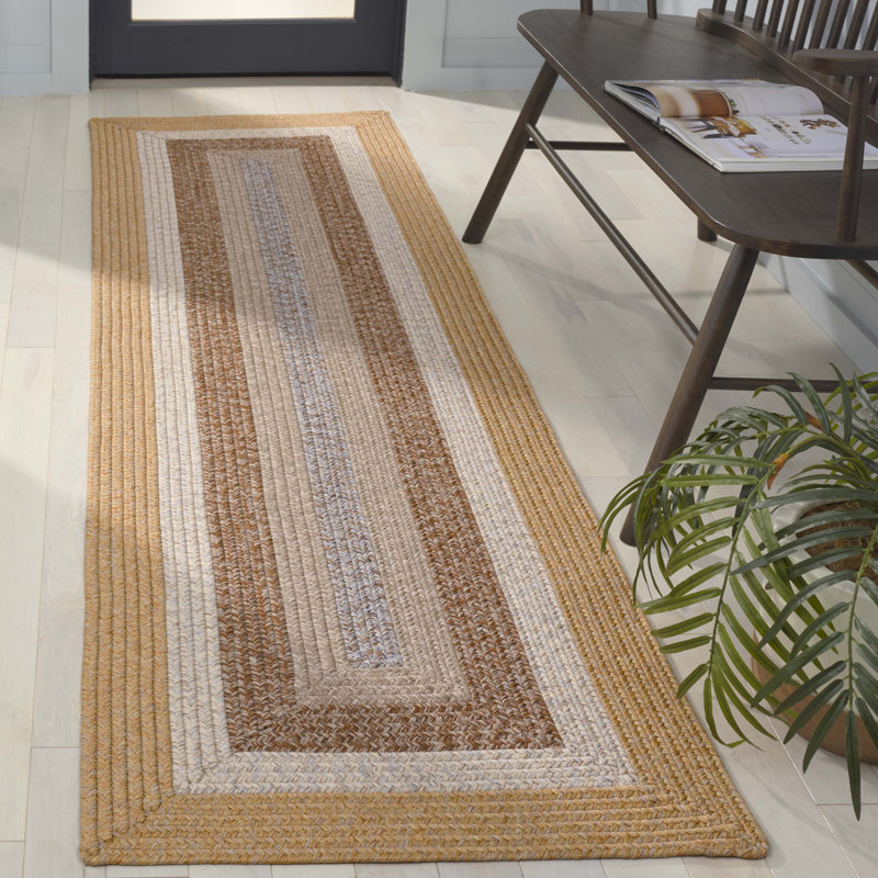 Tapis d'intérieur / extérieur lavable à la machine Dillion Performance, Tapis de couloir 2 pi 3 po x 8 pi