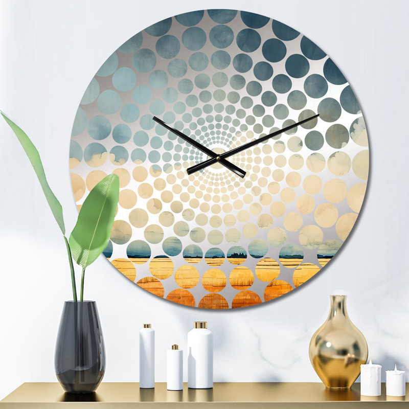 Sebrite - Horloge murale tempêtes, Médium