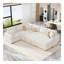 Divan-lit modulaire avec canapé-lit de rangement de 112,2 po avec repose-pieds, trois coussins et dispositifs de chargement pour le salon-397225626