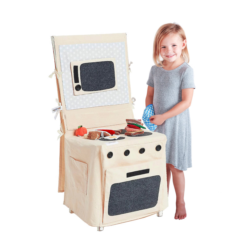 PopOhVer Stove Set Deluxe (includes breakfast & lunch plush food)