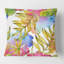 Coussin tropical imprimé tropical Mid-Century-454324684