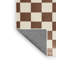 Tapis beige à carreaux lavable à la machine-1967620833