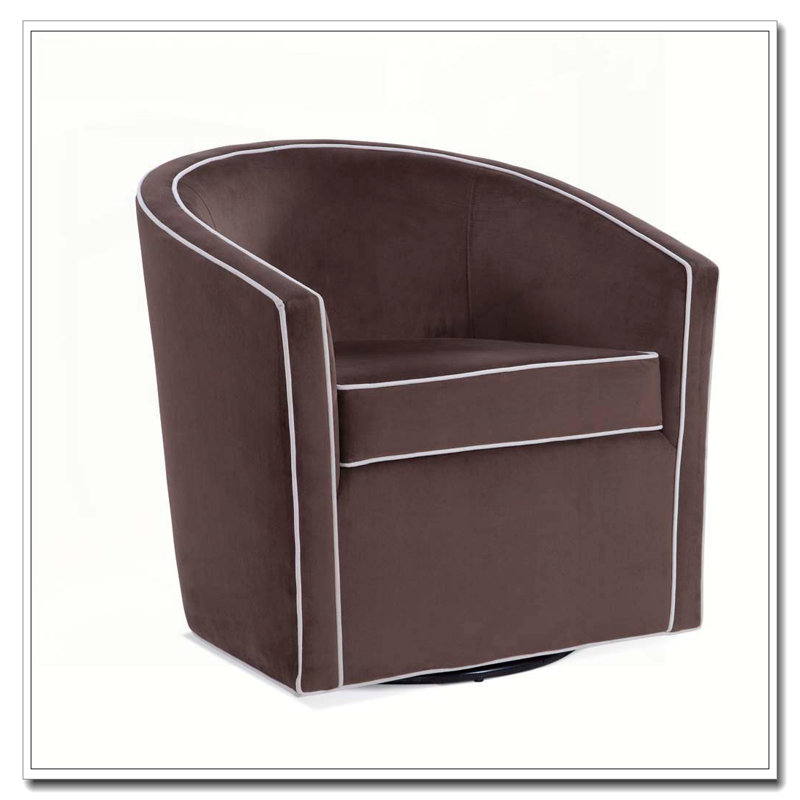 Chaise pivotante Kendall, Brun