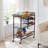 Modern Kitchen Serving Cart With Multi-Level Storage-759965135