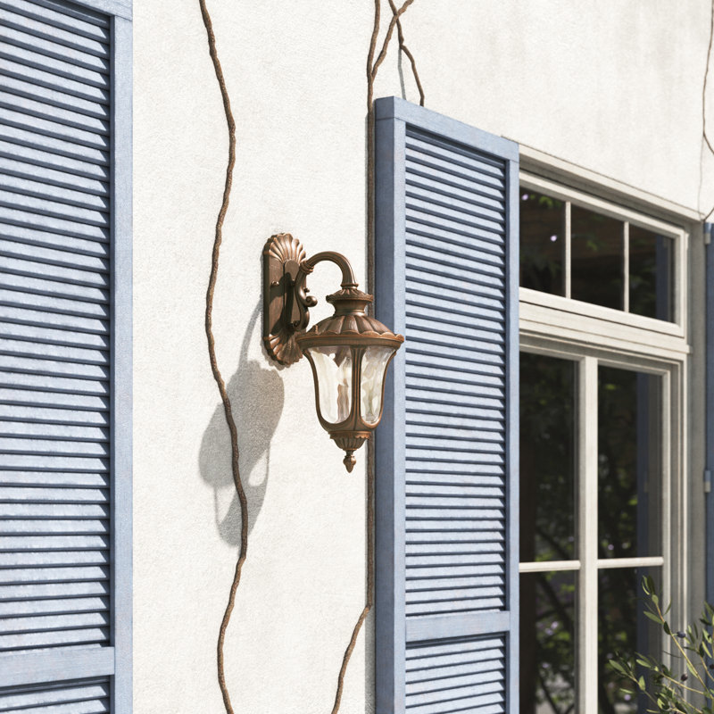 Arelene Wall Light, 19" H x 9.5" W x 11" D, Imperial Bronze