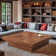 Dessia Sliding Top Coffee Table with Four Hidden Storage Compartments