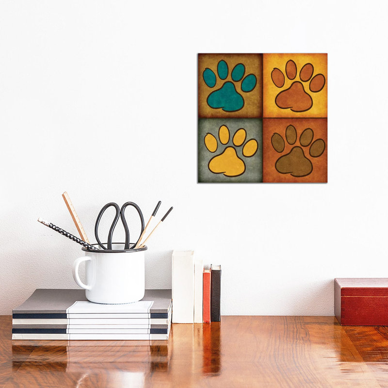 Paws And Treats I 1 Piece Wall Art on Canvas, 30.48 cm H x 30.48 cm W, Canvas