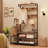 Coat Rack with Shoe Storage, Industrial Freestanding Hall Tree with Coat Hooks & Metal Frame, for Hallway, Living Room, Bedroom, Cloakroom-1747212726