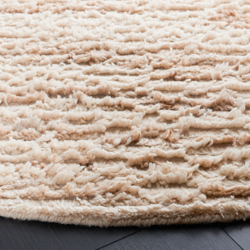 Sennott Hand Woven Performance Rug, Round 6'