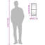 Mikayia Rectangular Metal Wall Mirror-269485668