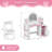 2 in 1 Kids Vanity Set With Mirror And Led Lights-1874142811