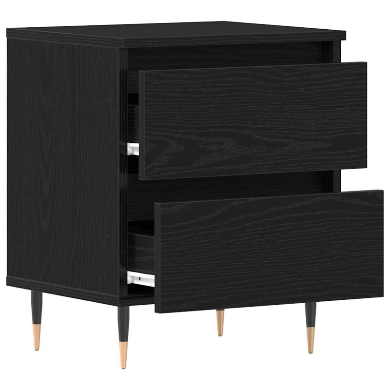 40cm W Manufactured Wood Bedside Table