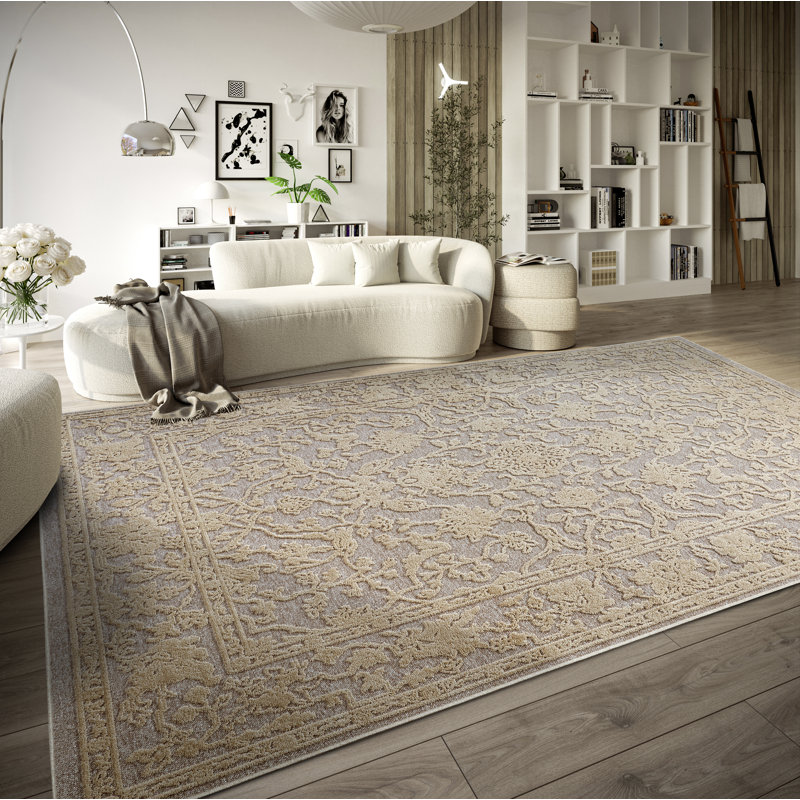 , Cream Kollektion 1879 Area Rug, Rectangle 160 x 230cm