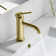 Circular Single-Hole Single-handle Bathroom Faucet