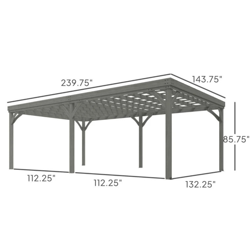 Wooden Pergola,Grape Vine Gazebo,Outdoor Pergola