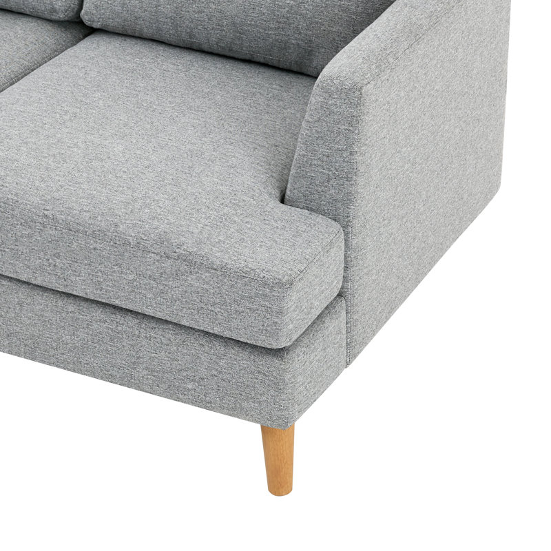 Yannel Upholstered 56'' Loveseat, Gray