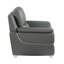 Causeuse en cuir véritable Dempsy-26164778
