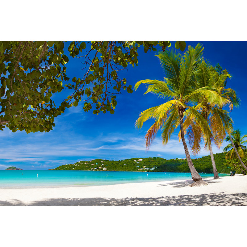 Magens Bay, St. Thomas, US Virgin Islands by Cdwheatley - No Frame Print on Canvas, 30cm H x 46cm W