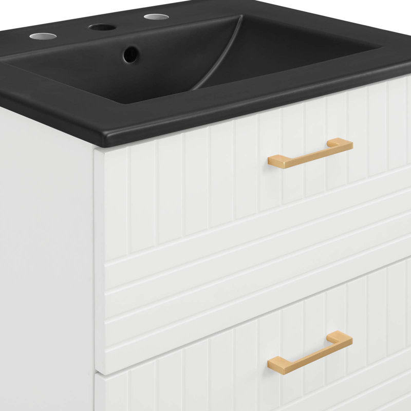 Meuble-lavabo 24 po Day Break par Modway, Blanc
