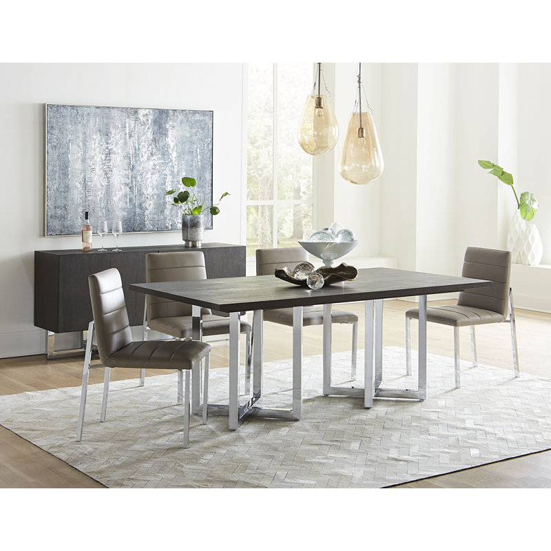 Dern 78" Wood Dining Table