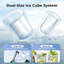 Spector 26.46 Lb. Daily Production Bullet Ice Freestanding Ice Maker