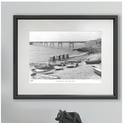 Clevedon, The Pier 1892 - Single Picture Frame Print