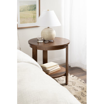 Aamnah Round Living Room Side Table