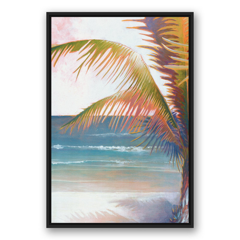 " Sunset Palm ", 37.75" H x 25.75" W