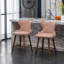 Ensemble de 2 tabourets de comptoir Nevis Mid-Century-174122107