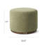 Repose-pieds rond 22,5 po, ensemble de 2-133653621