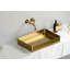 Lavabo de salle de bain vasque en acier inoxydable brossé 23,62 "x 15,75" Badeloft ES-WB-600-BG-98801823