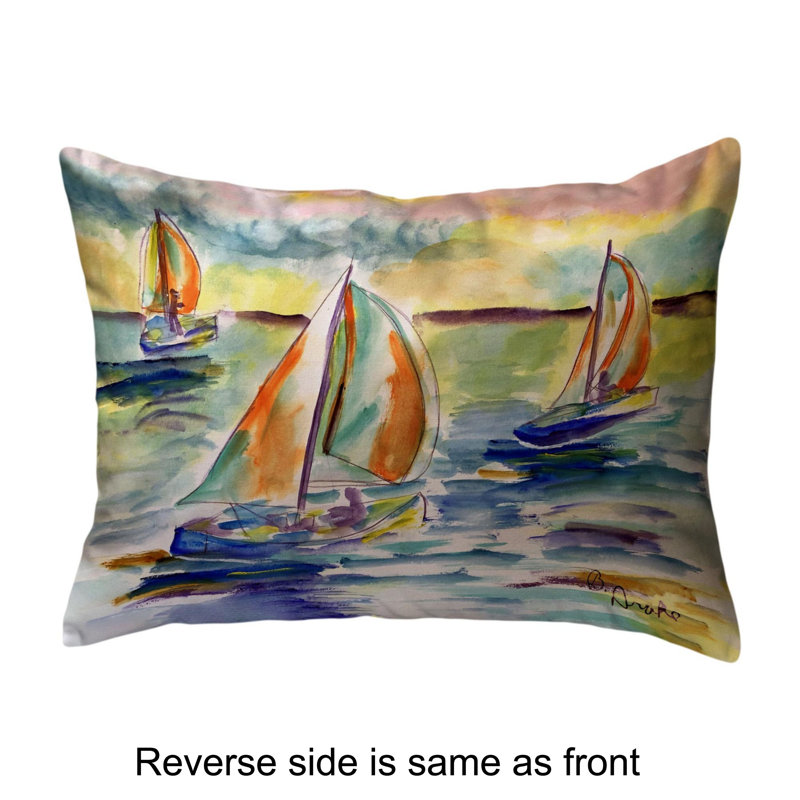 Outdoor Rectangular Pillow Cover & Insert, 11" x 14"