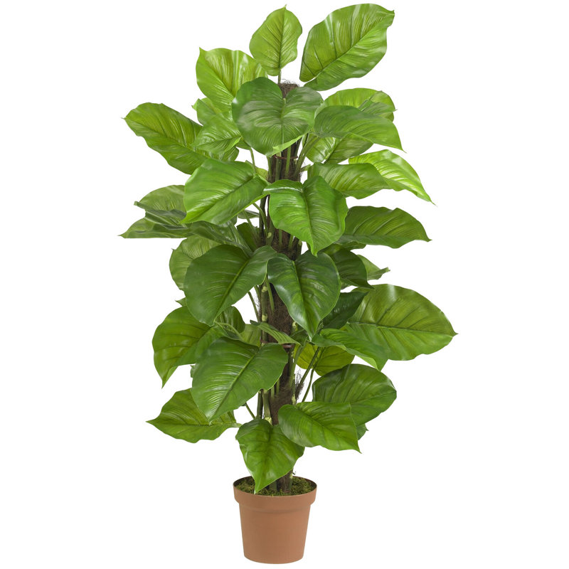 Arbre à feuillage artificiel 1 pièce en pot, 52" H x 27" lx 27" D