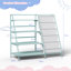 80cm H x 90cm W Metal Bookcase-309292610