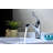 Arc Single-Hole Single-handle Bathroom Faucet with Drain Assembly-19379168