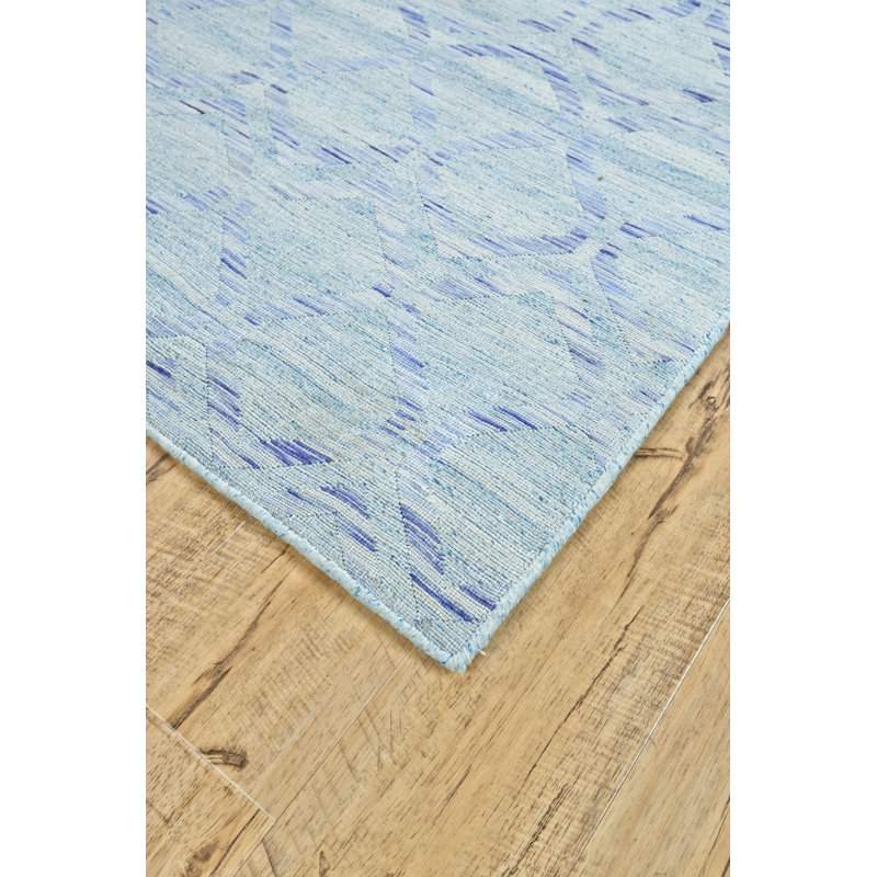 Banford Abstract Handmade Tufted Polar Area Rug, Rectangle 2' x 3'
