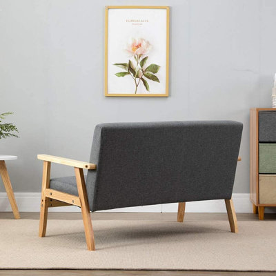 Maynardville 2 Seater Linen Sofa