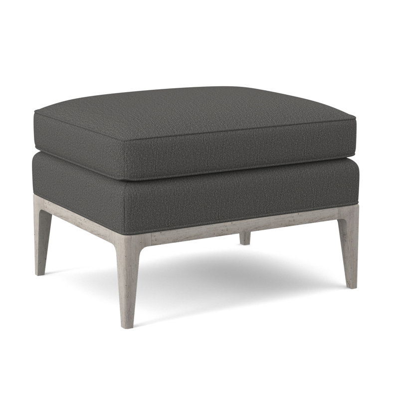 Claxton Ottoman, Bisque, Edworth Ocean