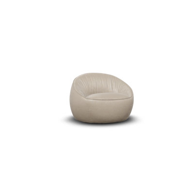 Hana Swivel Tufted Barrel Chair