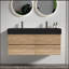 Ensemble de meuble-lavabo mural 48 pouces avec lavabo à quartz-372932232