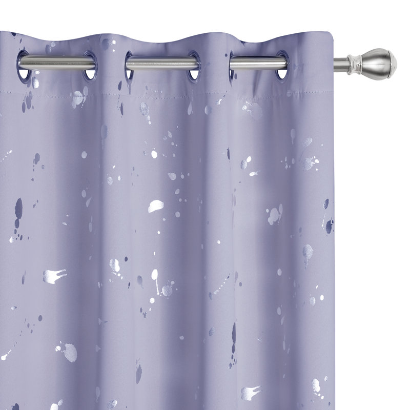 Siskiyou Room Darkening Curtain Pair, Red, 52" W x 54" L
