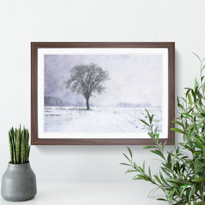 Tree in the Winter Vol.2 - Picture Frame Graphic Art