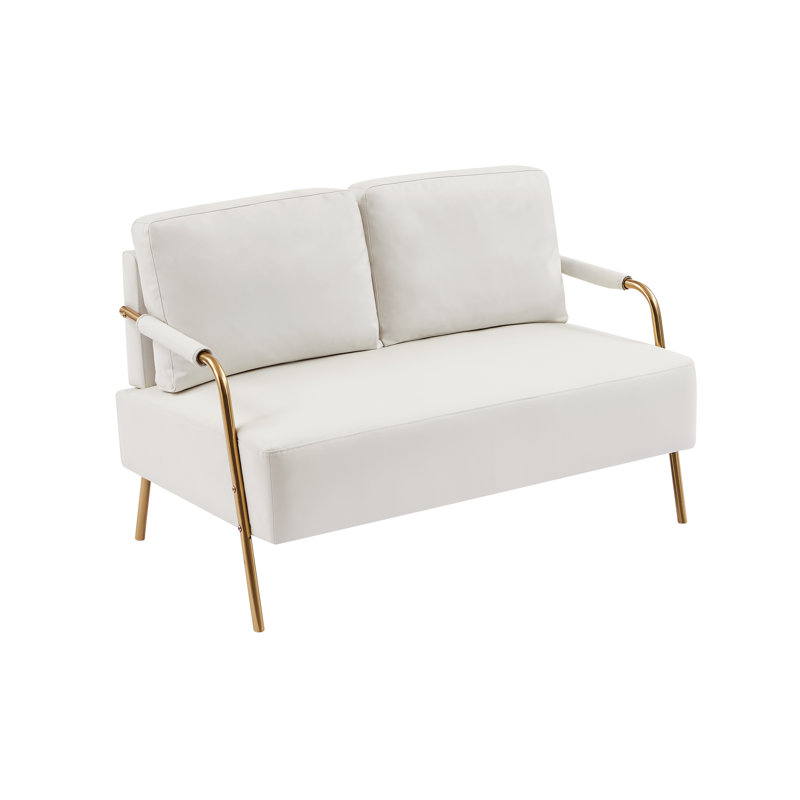 Causeuse Lenaick, Beige